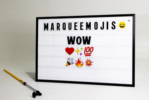 WOW Pack - Changeable Emoji Panels (6) For Your Marquee Sign
